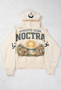 NOCTRA Athletic Club Hoodie – Cream