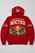 NOCTRA Athletic Club Hoodie - RED (COMING SOON)